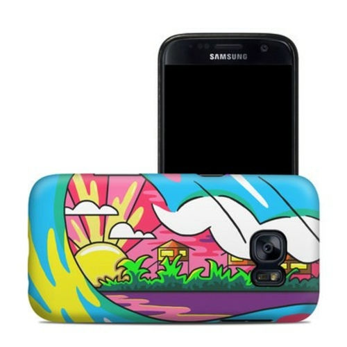 DecalGirl SGS7HC-SUNBRK Samsung Galaxy S7 Hybrid Case - Sunset Break