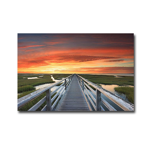 Artistic Home Gallery 2436J195IG Greys Beach Sunset by Katherine Gendr