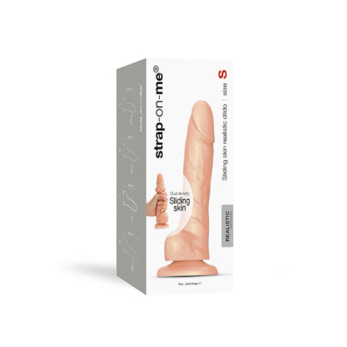 Strap-On-Me Realistic Collection Sliding Skin Dual-Density Silicone