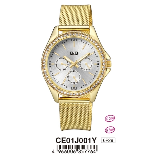 Ladies' Watch Q&Q CE01J001Y (Ø 38 mm)