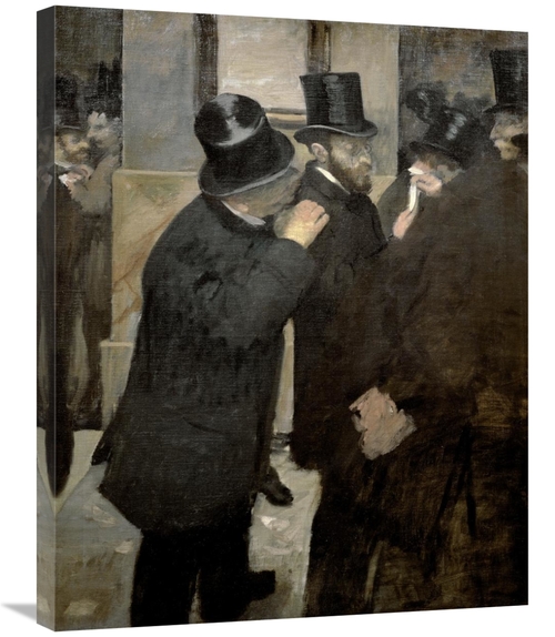 Global Gallery GCS-277345-30-142 30 in. The Stock Exchange Art Print -