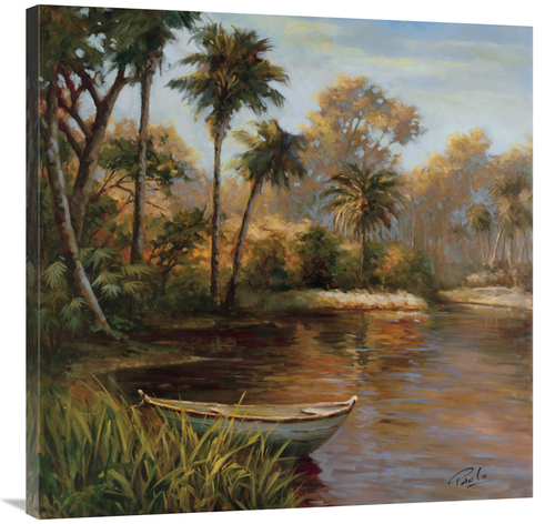 Global Gallery GCS-125809-3636-142 36 x 36 in. Secluded Cove Art Print