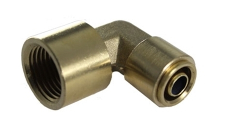 Airbagit FIT-AIRBRAKE-ELBOW-DMPLF-I Elbow Female NPT Airbrake Fitting 