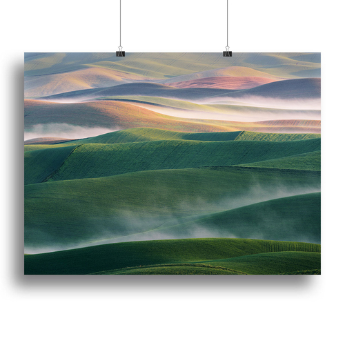 Foggy Morning Canvas Print or Poster