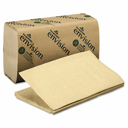 Georgia Pacific 23504 Envision 1-Fold Paper Towel- 10-1/4 x 9-1/4- Bro