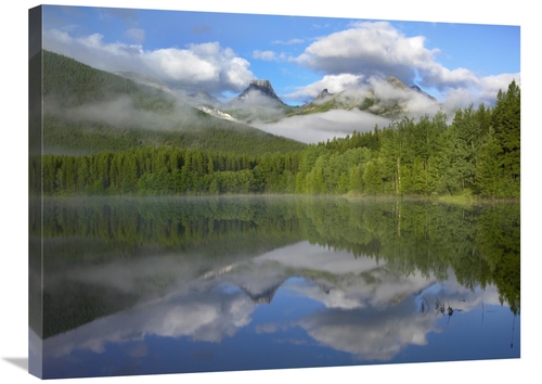 Global Gallery GCS-397108-2432-142 24 x 32 in. Fortress Mountain Shrou