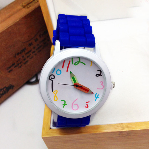 Classic Unisex Silicone Rubber Jelly Gel Quartz