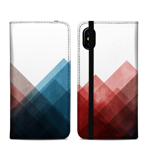 DecalGirl AIPXFC-JOURNIN Apple iPhone X Folio Case - Journeying Inward