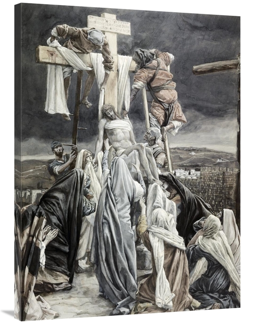 Global Gallery GCS-282899-40-142 40 in. Descent From the Cross Art Pri