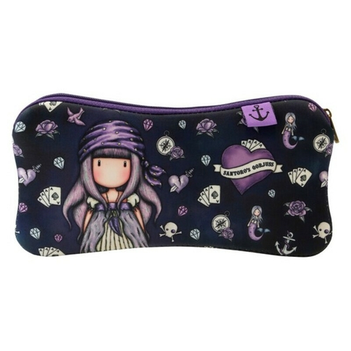 Holdall Gorjuss Sea nixie 22 x 11.3 x 1 cm Purple Navy Blue