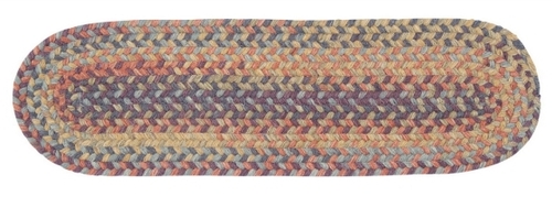 Colonial Mills RU20A008X028X Rustica - Floral Burst Stair Tread - sing