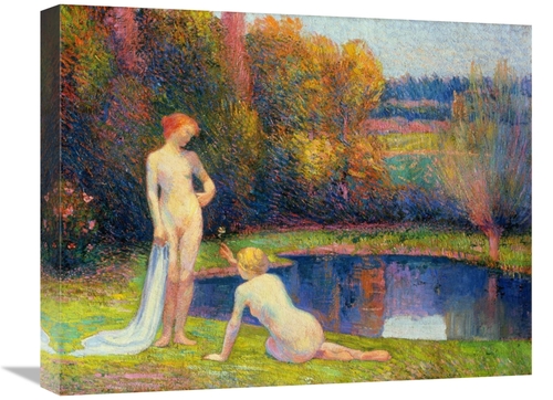 Global Gallery GCS-282664-22-142 22 in. Les Baigneuses Art Print - Hip