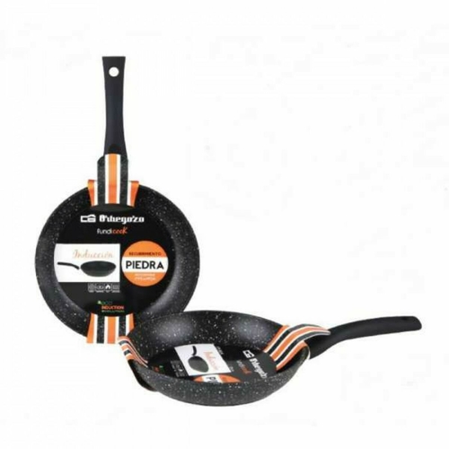 Non-stick frying pan Orbegozo SFB 8018 Ø 18 cm Black Toughened