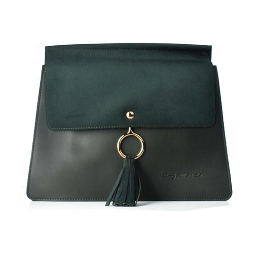 Women's Handbag Beverly Hills Polo Club 601-GREEN Green (30 x 24 x 8