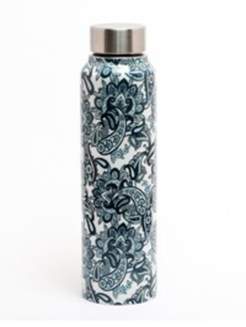 Indigo Blue Steel Bottle
