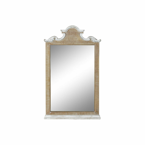 Wall mirror DKD Home Decor White Fir (60 x 4 x 100 cm)