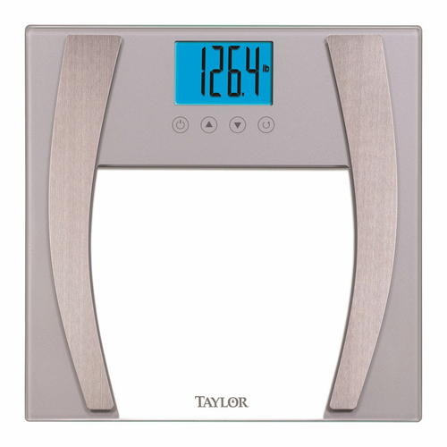 Taylor 6526206 400 lbs Digital Bathroom Scale - Gray