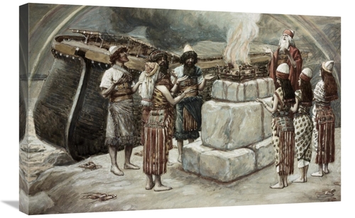 Global Gallery GCS-280443-30-142 30 in. Noahs Sacrifice Art Print - Ja