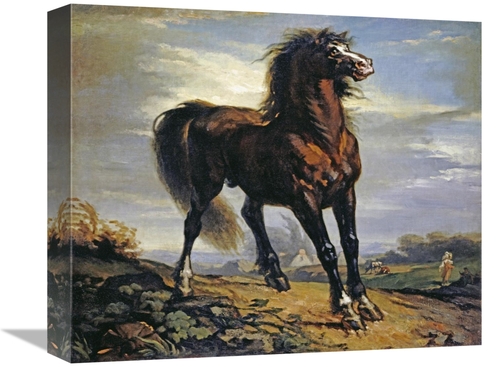 Global Gallery GCS-268309-16-142 16 in. The Horse Art Print - Jean-Fra