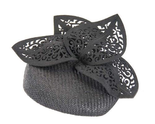 Black laser cut fascinator