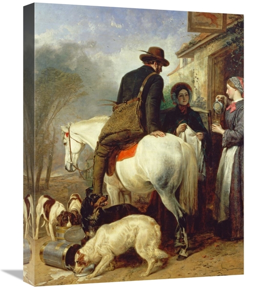 Global Gallery GCS-267647-22-142 22 in. The Gossips Art Print - Richar