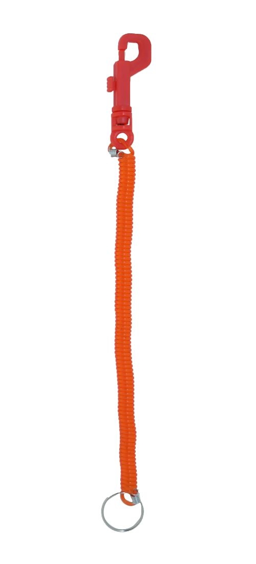 Spiral string with key holder - Red