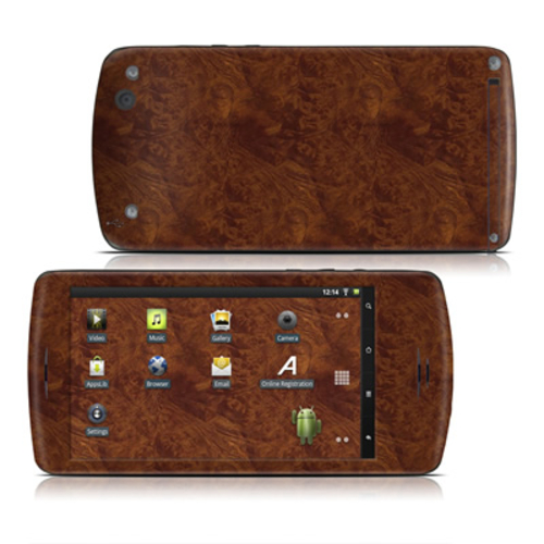 DecalGirl A43T-DKBURL Archos 43 Internet Tablet Skin - Dark Burlwood