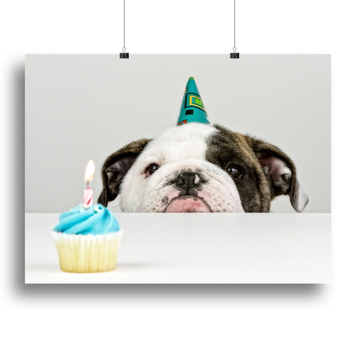 A Little Birthday Canvas Print or Poster
