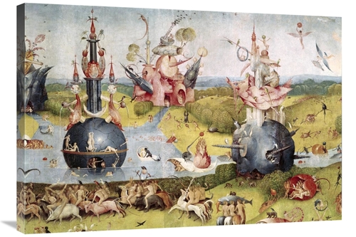 Global Gallery GCS-276795-36-142 36 in. Garden of Earthly Delights - D