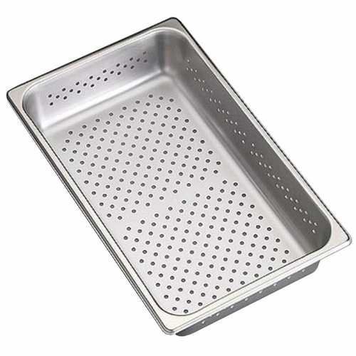 Dukal Stainless Steel Perforated Instrument Tray for Catheter Trays 12