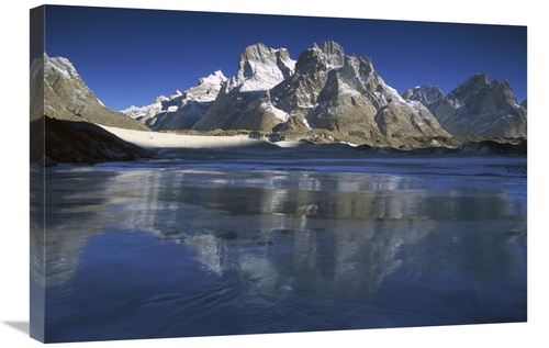 Global Gallery GCS-453436-2030-142 20 x 30 in. Cathedral Peaks At Dawn
