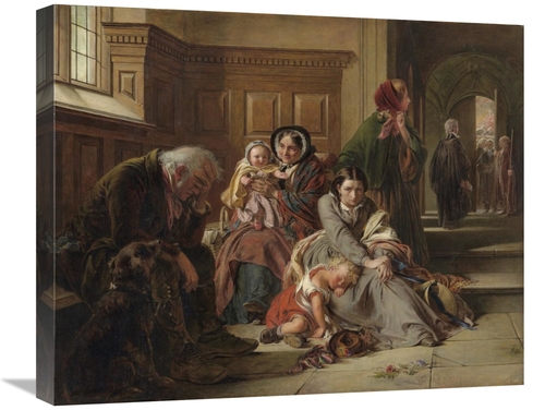 Global Gallery GCS-460051-2024-142 20 x 24 in. Waiting for the Verdict