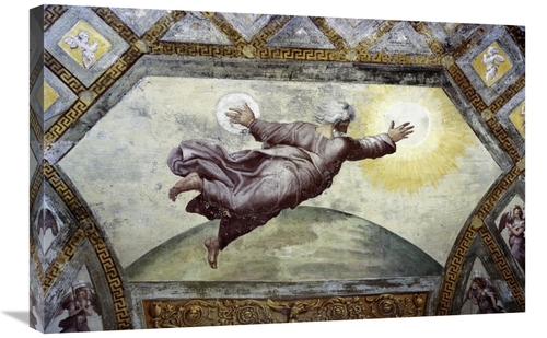 Global Gallery GCS-279516-30-142 30 in. Creation of the Sun & Moon Art