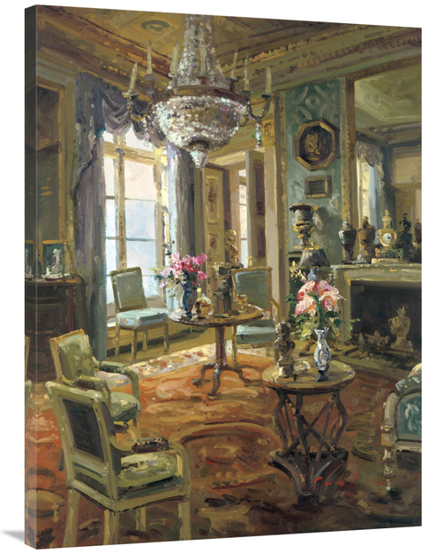 Global Gallery GCS-115308-3040-142 30 x 40 in. The Drawing Room Art Pr