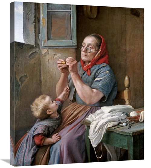 Global Gallery GCS-268690-30-142 30 in. A Difficult Task Art Print - A