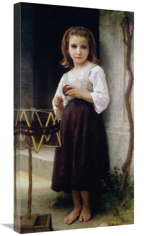 Global Gallery GCS-281762-30-142 30 in. Child with a Ball of Wool Art 