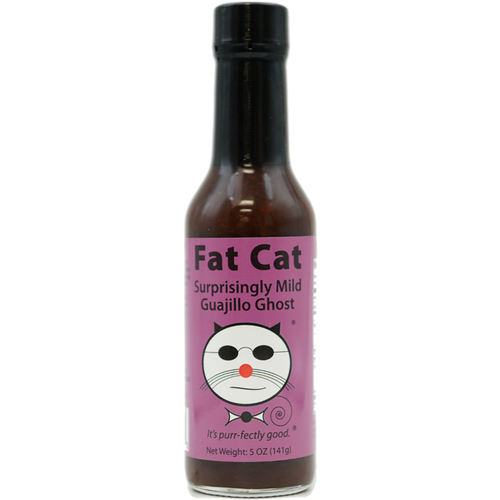 Fat Cat Surprisingly Mild Guajillo Ghos: Tex-Mex Hot Sauce & Marinade