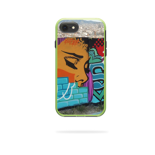 MightySkins LIFSLIP8-graffiti skyline Skin for Lifeproof Slam iPhone S