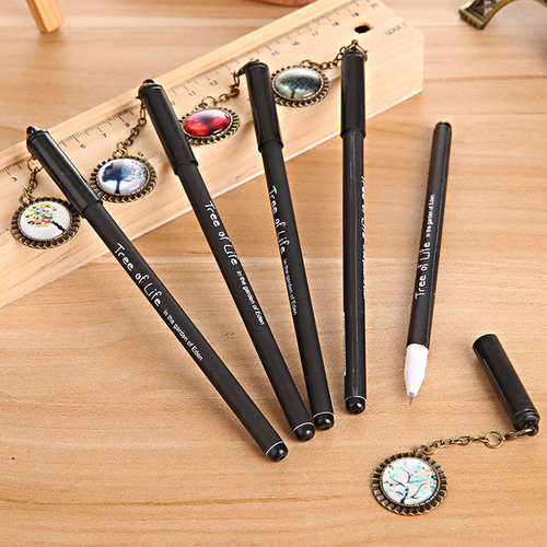 3 Pcs/lot Gel pen Neutral pen Cute Cartoon Black