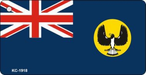 Smart Blonde KC-1918 South Australia Flag Novelty Key Chain