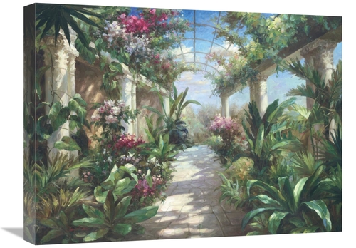 Global Gallery GCS-114674-1824-142 18 x 24 in. Garden Charm Art Print 