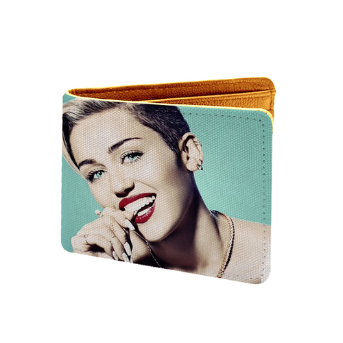 Miley  Design Light Green Canvas, Artificial