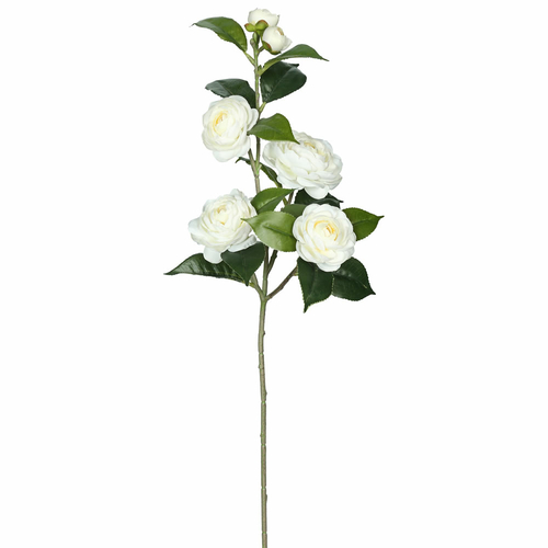29 in. Camellia Spray - Cream