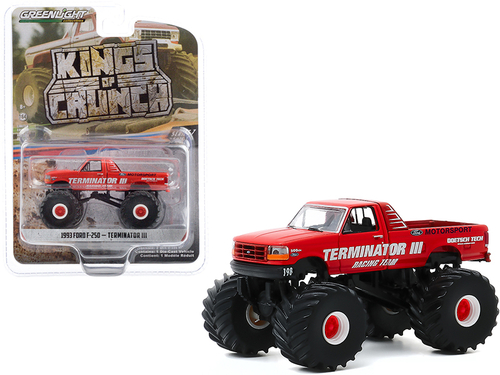 1993 Ford F-250 Monster Truck \Terminator III\" Red \"Kings of