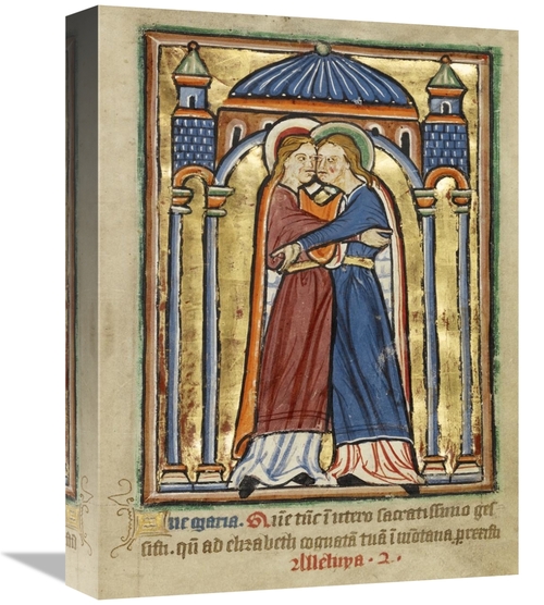 Global Gallery GCS-457561-1216-142 12 x 16 in. The Visitation Art Prin