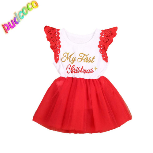 Newborn Infant Kids Baby Girl Clothes Xmas