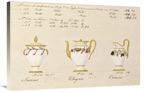 Global Gallery GCS-454913-2436-142 24 x 36 in. Sucrier, Cheyere Et