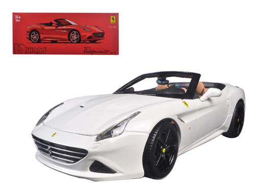 Ferrari California T Open Top Convertible White Signature Series 1/18