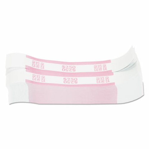 Mmf Industries 400250 Currency Straps, Dollar Bills, Pink