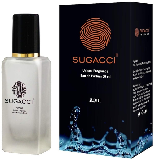 Sugacci Aqui Eau de Pafum - Perfume for Men and Women - Unisex Scent -
